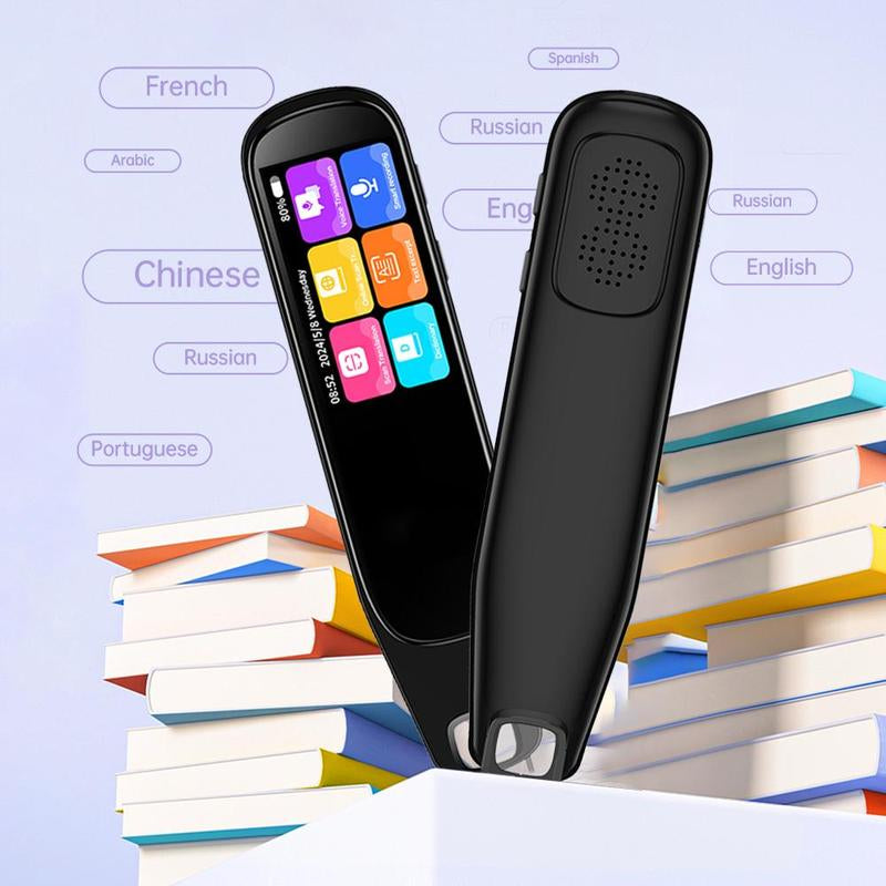 Translation Reading Pens, Auxiliary Tools, 134 Language Translation Devices for Reading Support, Language Learners for Voice Dialogue Translation, Digital Products, Smart, Portable, Mini, Men Gadgets, Portable Translator, Durability