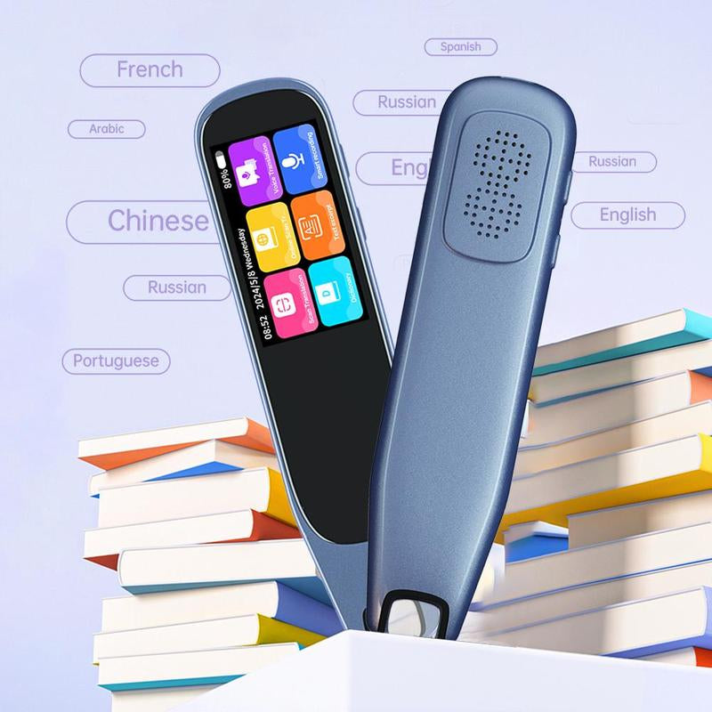 Translation Reading Pens, Auxiliary Tools, 134 Language Translation Devices for Reading Support, Language Learners for Voice Dialogue Translation, Digital Products, Smart, Portable, Mini, Men Gadgets, Portable Translator, Durability